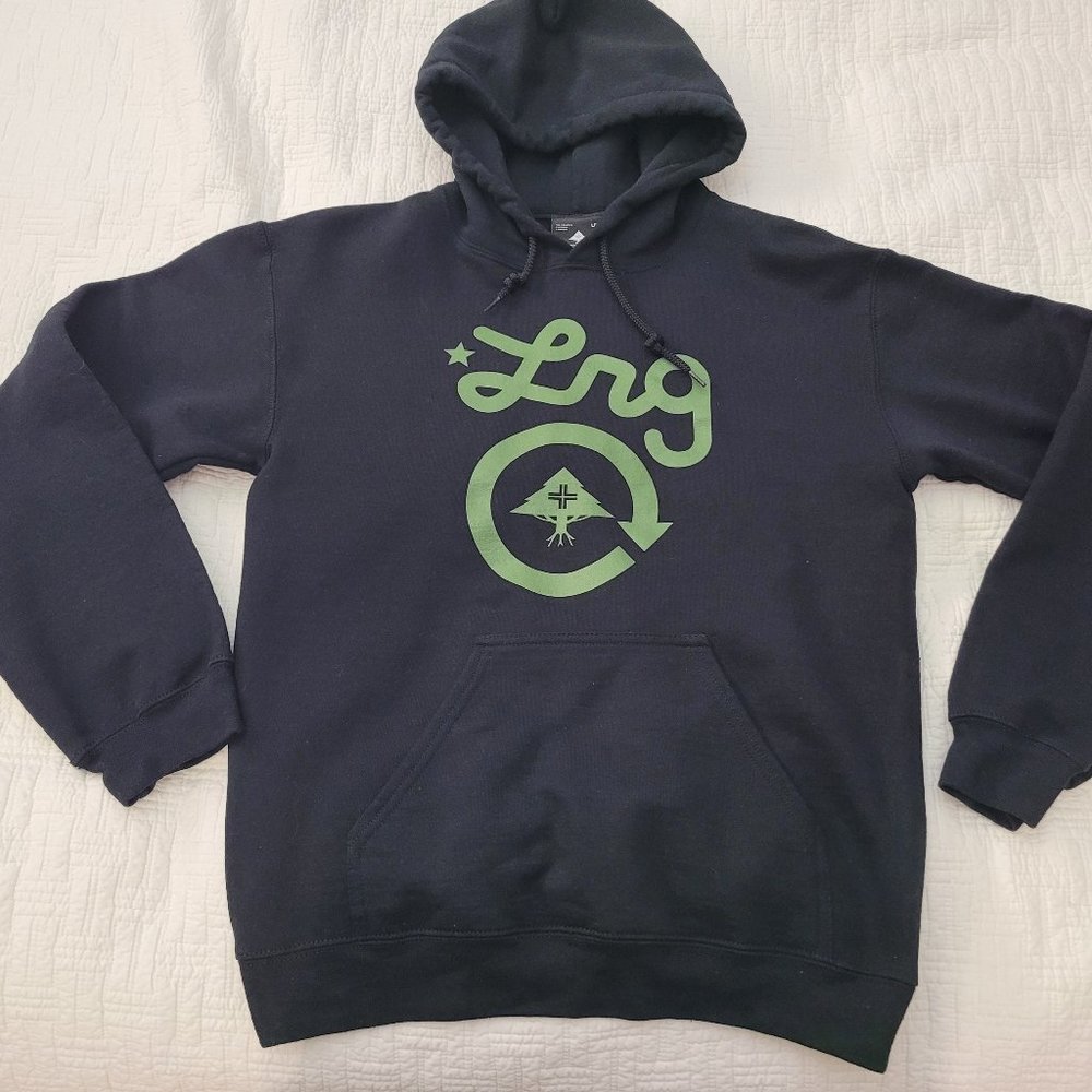 Mens LRG Pullover Hoodie Size Small